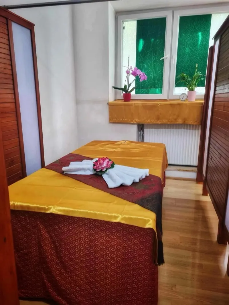 Massageliegen im Chang Thong 41 Thaimassage Studio München Pasing