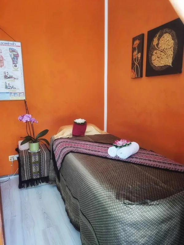 Ruhige Ecke im Chang Thong Massage Studio